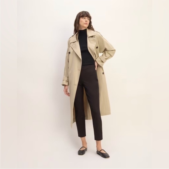 New! Everlane The Bi-Stretch Work Pants in Black - Picture 1 of 7